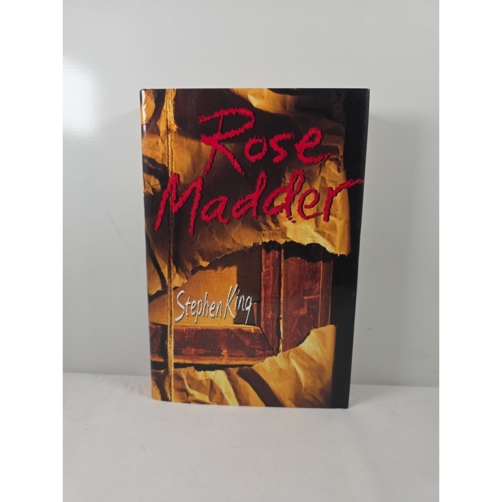 Stephen King- Rose Madder Hardcover Book 1st Edition/1st Printing 1995 Looks New